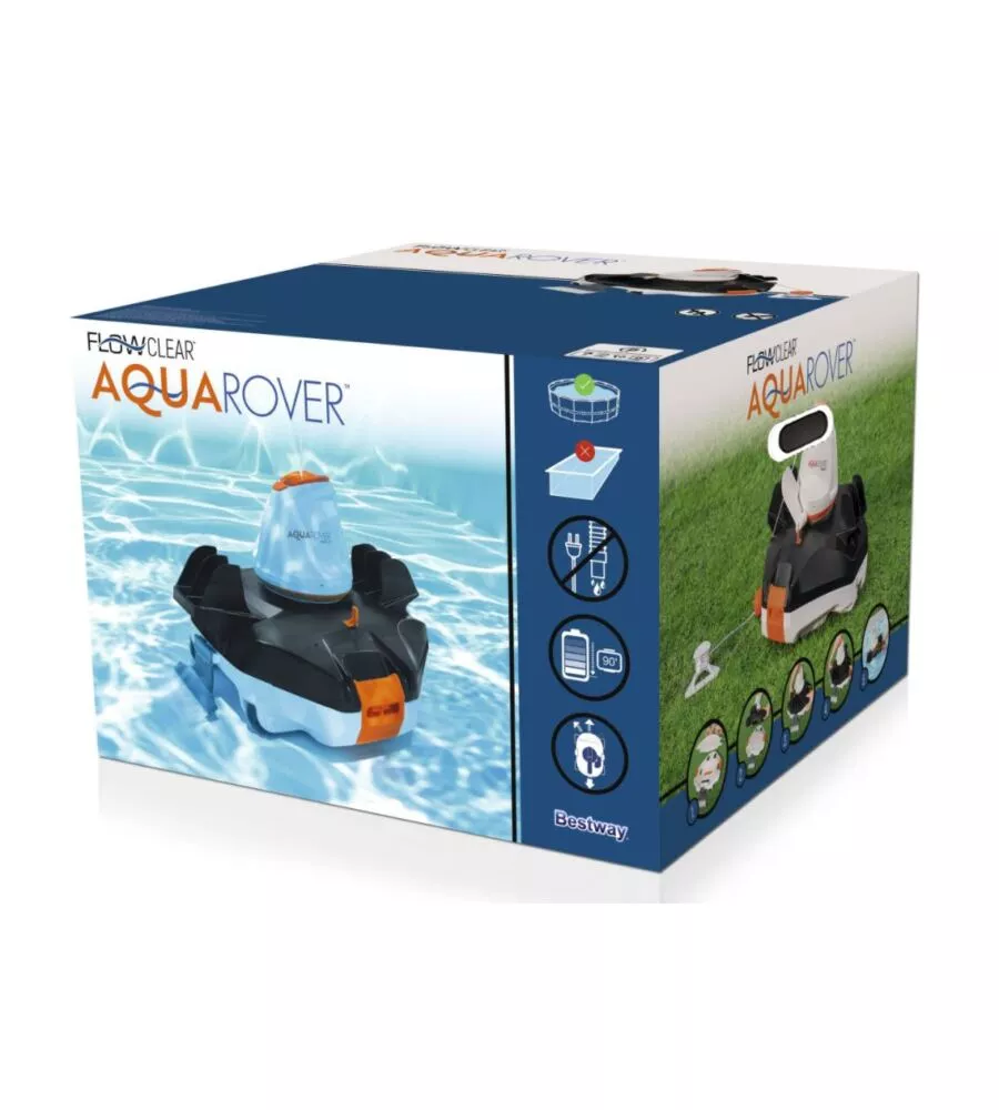 Robot per pulizia piscina bestway "aquarover", 40,5x39,3x28,5 cm - cod. 58622